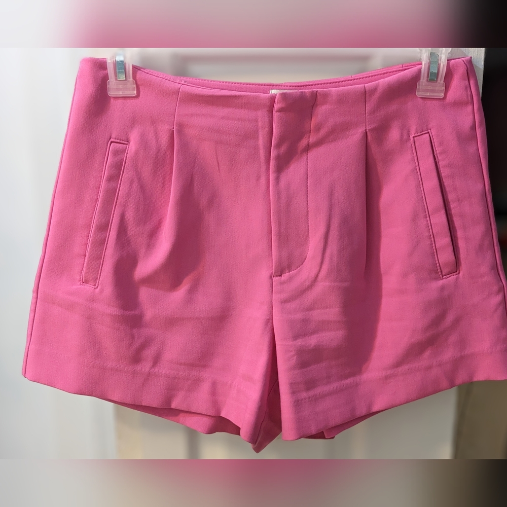 a new day High Waist Pink Women's Shorts